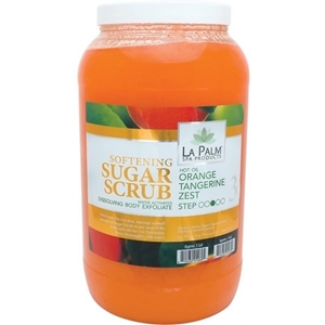 Picture of Pedi-Gel Scrub Bucket - Orange - (1 gal) - LaPalm