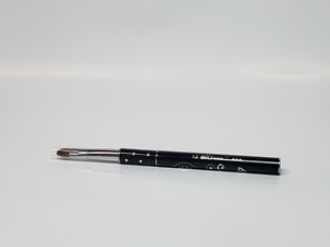 Picture of Bio natural gel brush flat round #12 (black)
