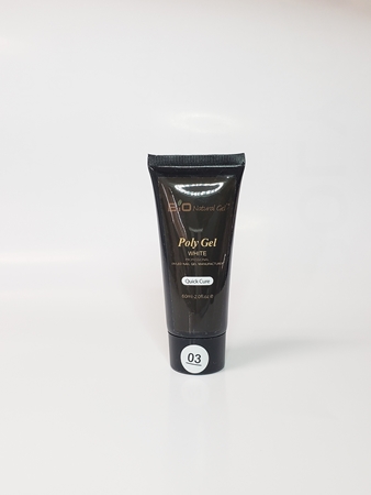 Picture of Bio natural gel Poly gel white - 60 ml