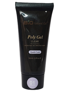 Picture of Bio natural gel Poly gel clear - 60 ml