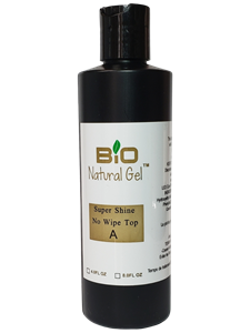 Picture of Bio natural gel super shine no wipe top a -8 oz
